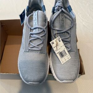 Adidas Men's Light Gray and Blue Sneakers Kaptir 2.0 size men’s 11.5